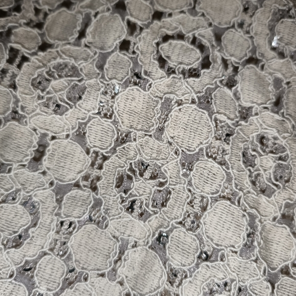 Contony Black Label Lace & Sequin Cocktail Dress in Black and Cream Sz10 VGC - Picture 6 of 7